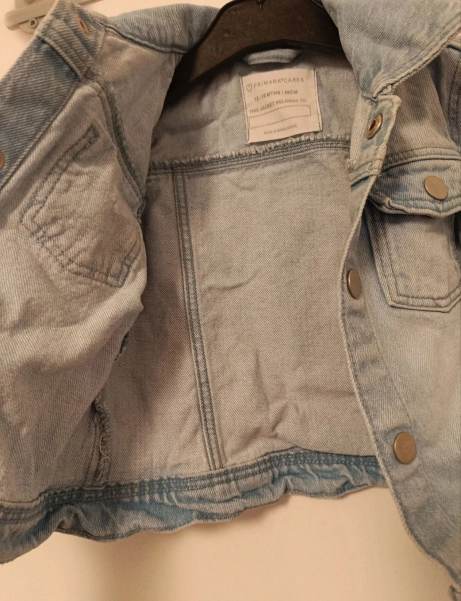 Veste jeans Primark Cares – 12-18 meses (86 cm) – photo 5
